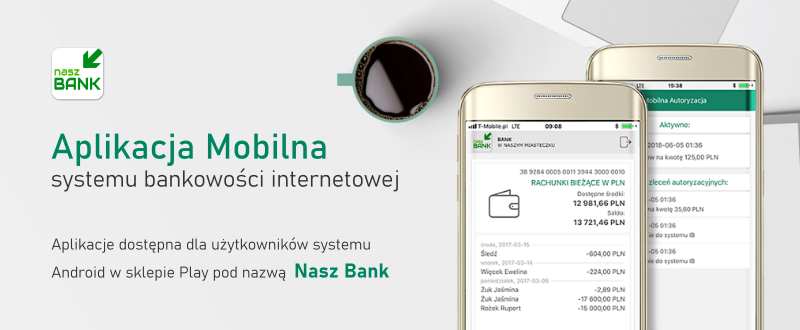 Aplikacja mobilna - Nasz Bank
